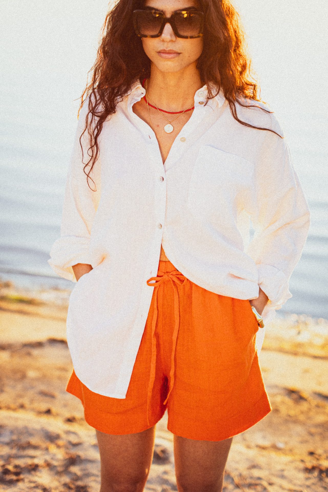 Jolie Shorts Blood Orange