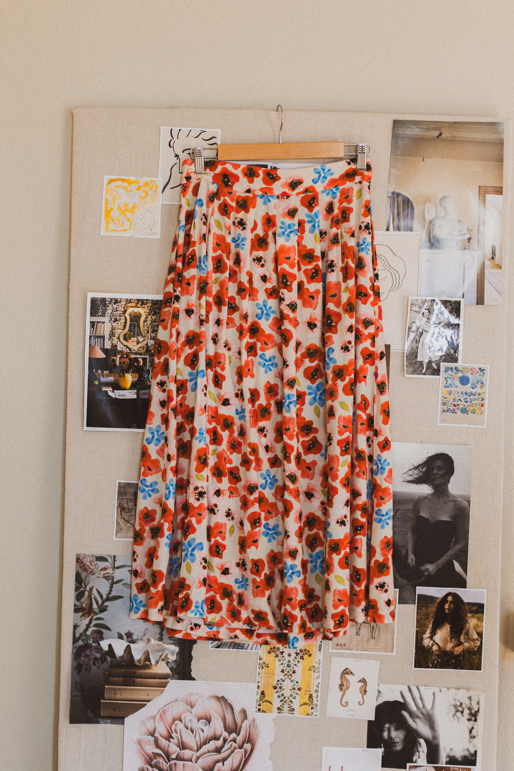 Astrid Skirt Wild Poppy