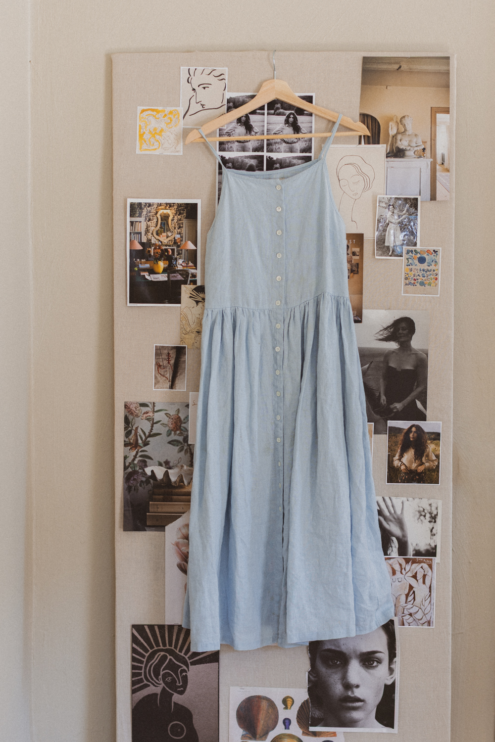 Elisabeth Dress Ice Water