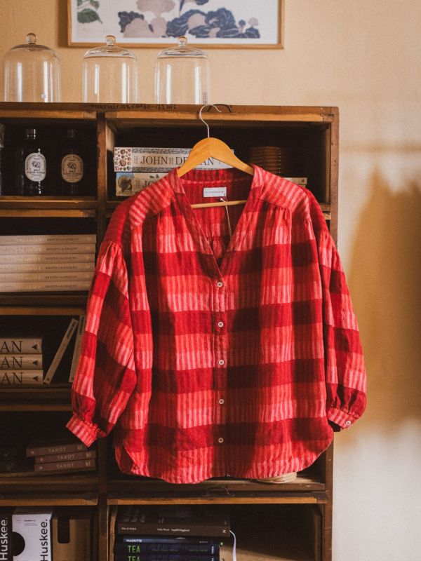 Charlotta Blouse Glow Stripe