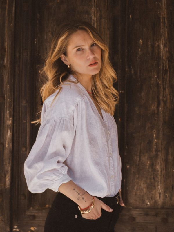 Charlotta Blouse Crème