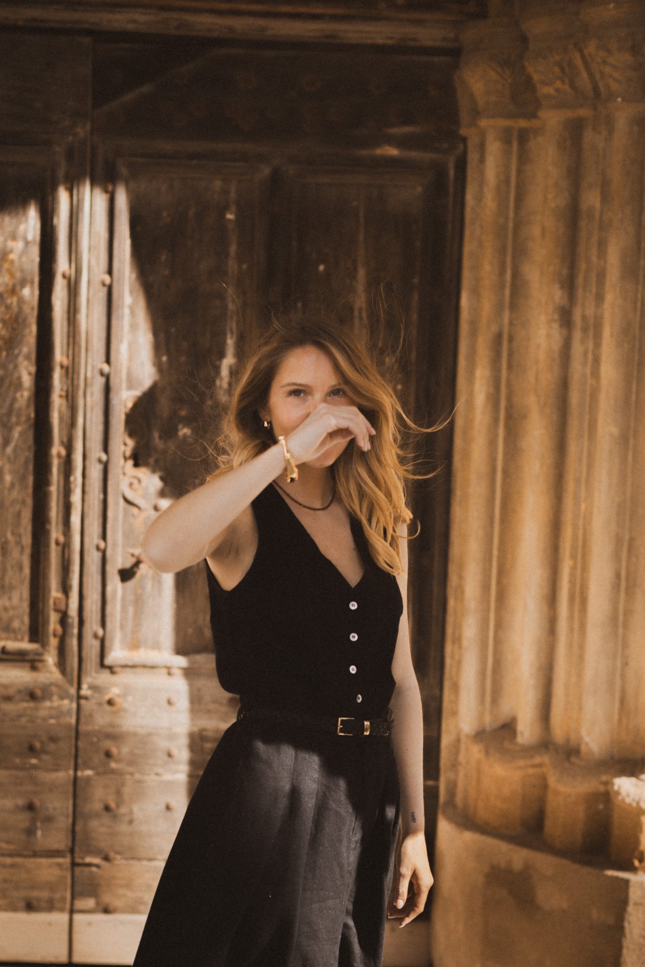 Sofia Skirt Black - Image 2