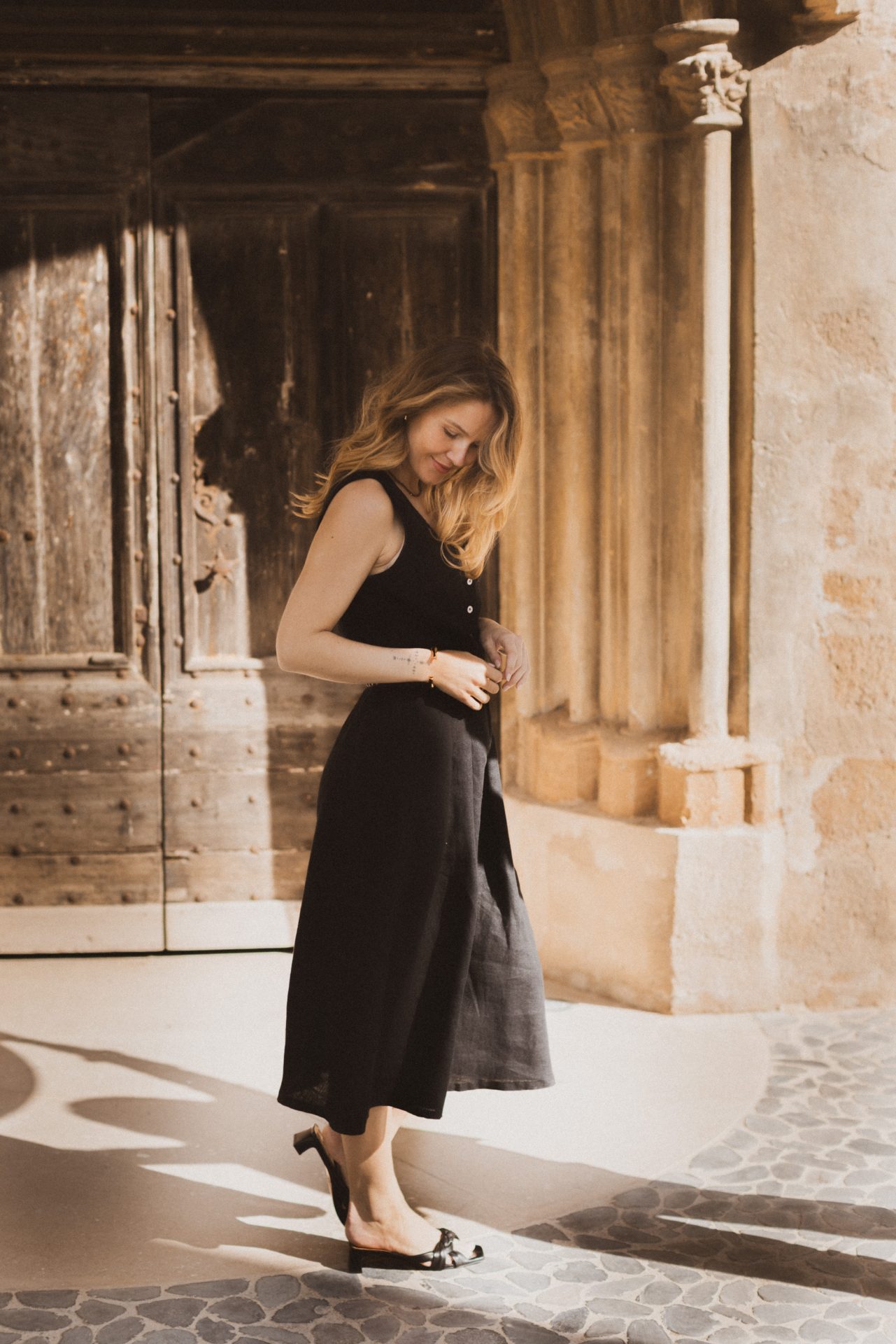 Sofia Skirt Black - Image 4