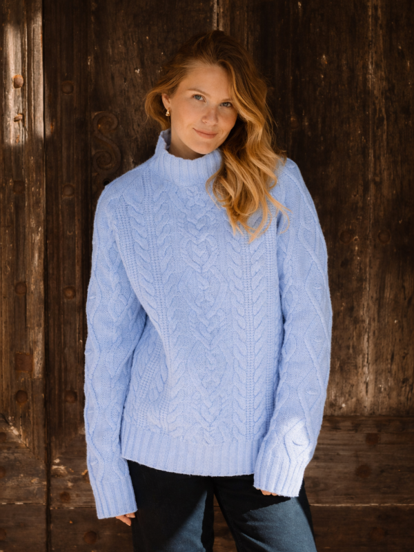 Minou Jumper Ljusblå