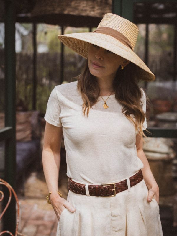 Lisa T-shirt Crème