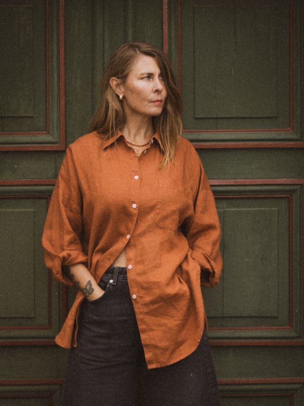 Jennie skjorta terrakotta