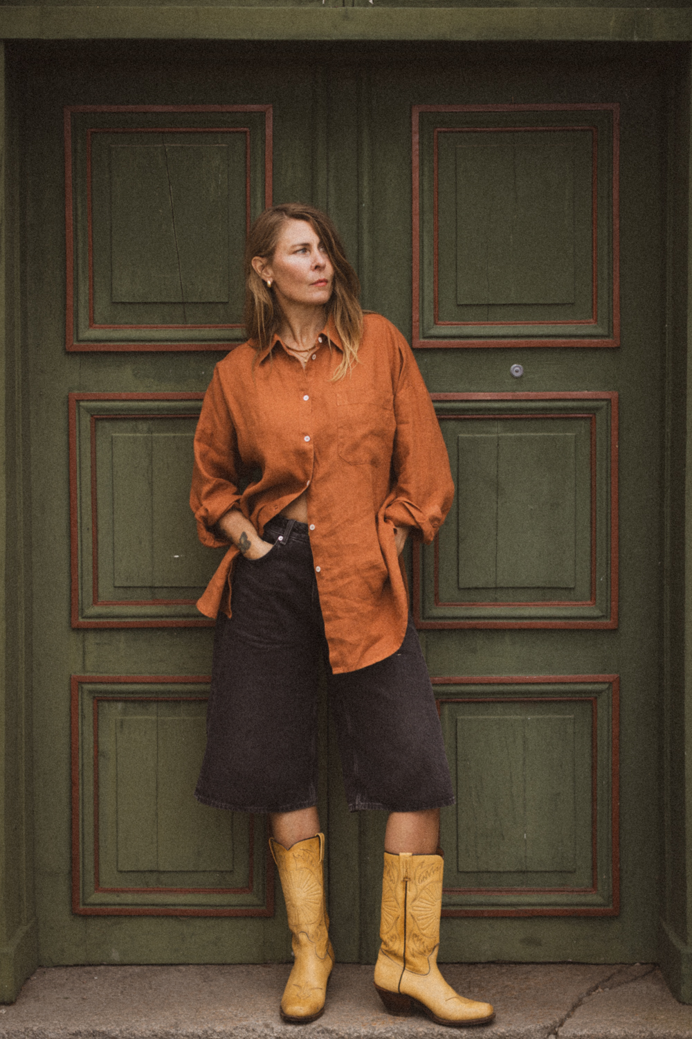 Jennie skjorta terrakotta - Bild 4
